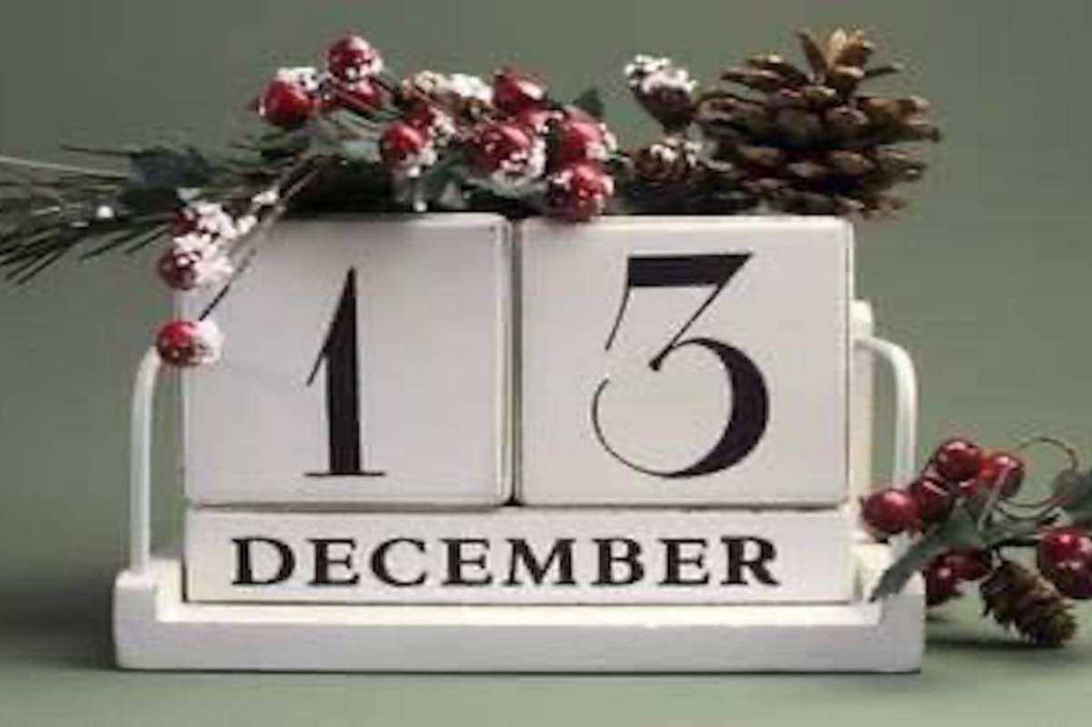 Calendario Avvento 13 dicembre