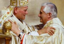 Benedetto XVI e Giovanni Paolo II: cosa univa questi due giganti apparentemente così diversi