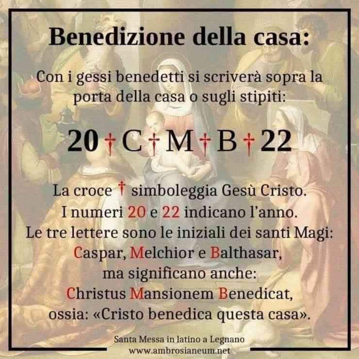 Quanto Dare Al Prete Per La Benedizione Della Casa La formula sacra per proteggere le nostre case all’Epifania