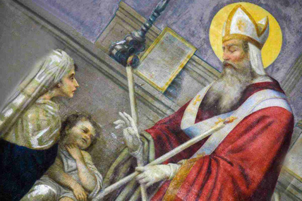 San Biagio e la fetta di