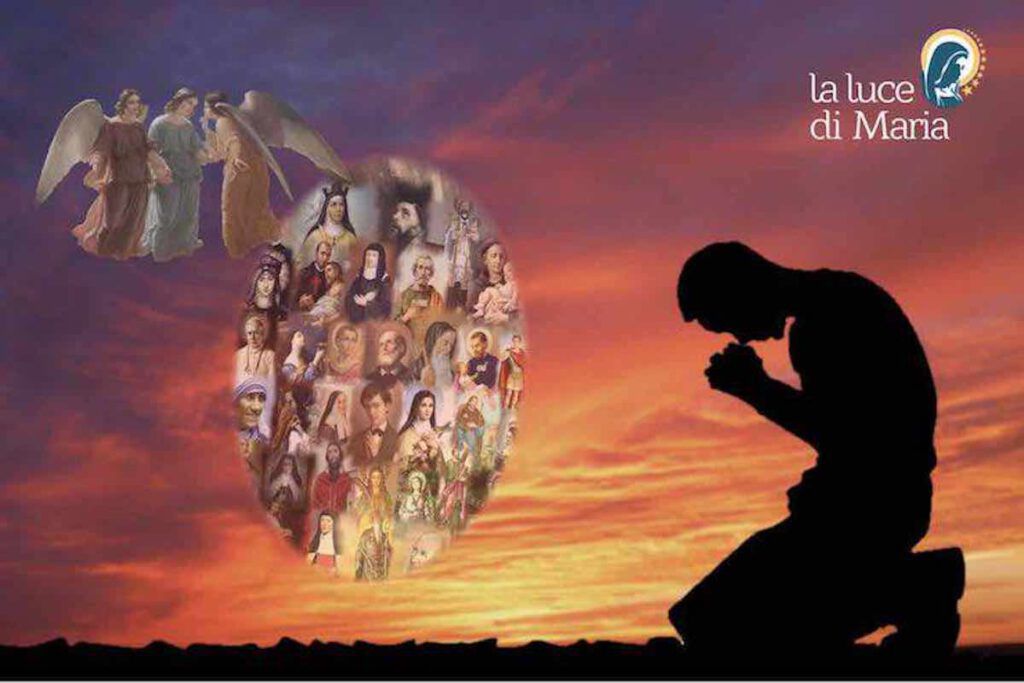 Preghiera della sera : Angeli e Santi intercedete per noi