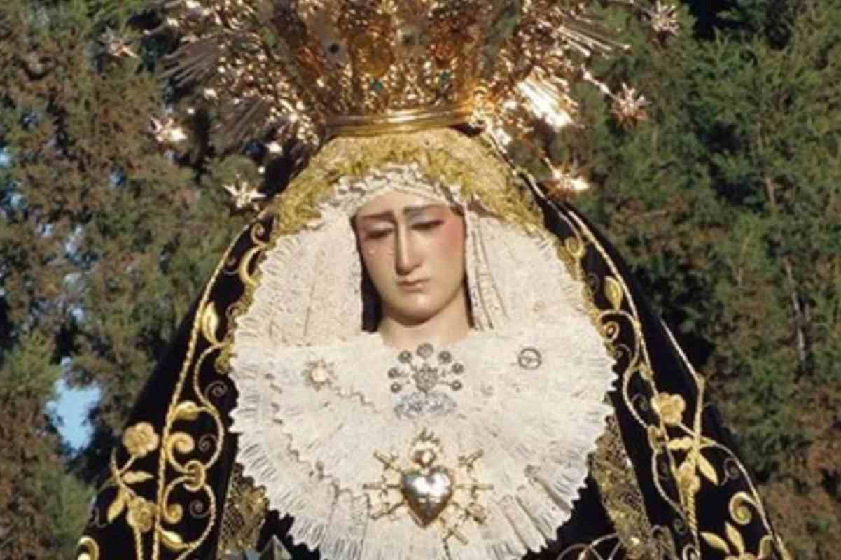 L’Addolorata consola e guarisce una madre