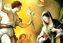 Santo del 25 marzo: Annunciazione del Signore