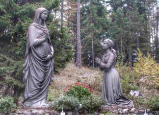 La Vergine appare a una giovane e le mostra “una cosa bellissima”