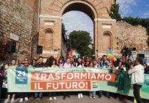 Slogan marcia Perugia Assisi