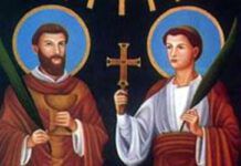Santo del 2 giugno: Santi Marcellino e Pietro