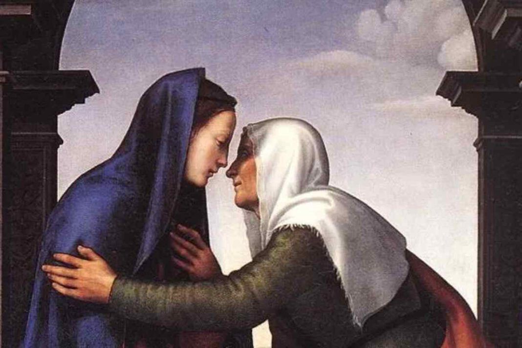 Visitazione Della Beata Vergine Maria Oggi 31 maggio: Visitazione della Beata Vergine Maria. La Madonna è