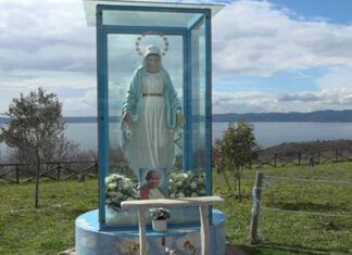 Tar Lazio teca statua Madonna Trevignano