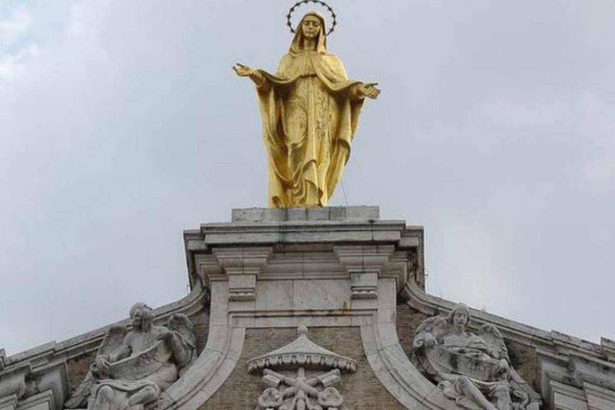 La Vergine appare a San Francesco con gli Angeli