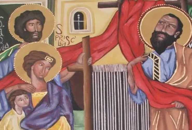Santo dell'8 luglio: Santi Aquila e Priscilla