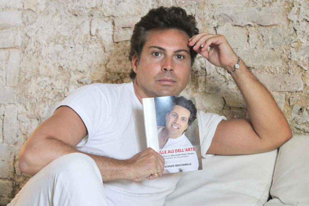 Attore e artista di successo Vincenzo Bocciarelli mette a nudo la sua