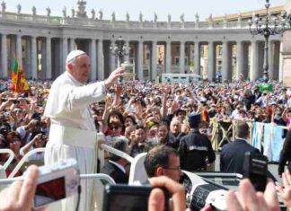 Udienza 8 novembre papa Francesco