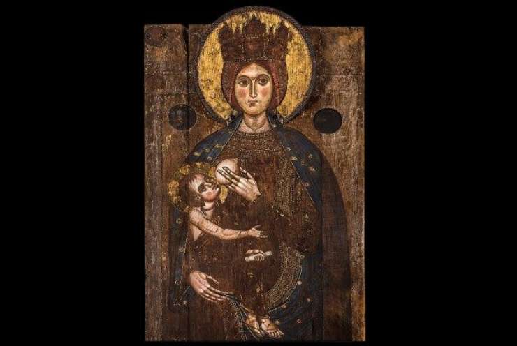 Madonna lactans a San Pietro