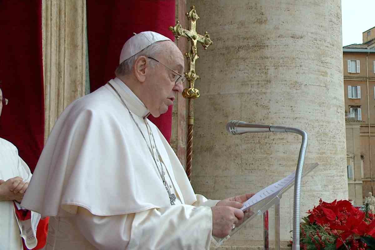 Papa Francesco messaggio Urbi et Orbi