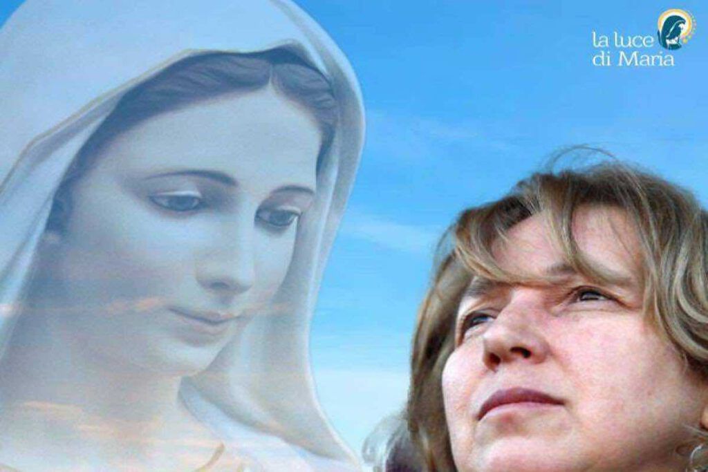 Madonna di medjugorje e veggente Marija