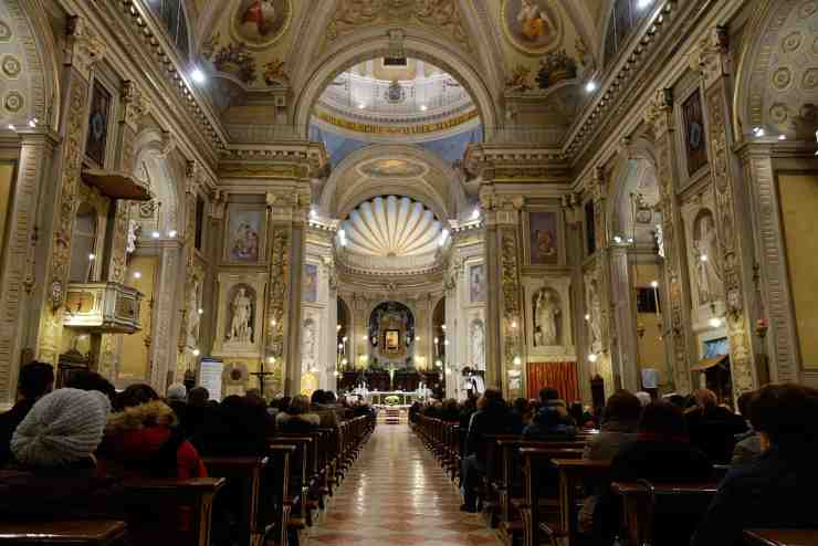 Interno della Santuario della Madonna delle Grazie di Este