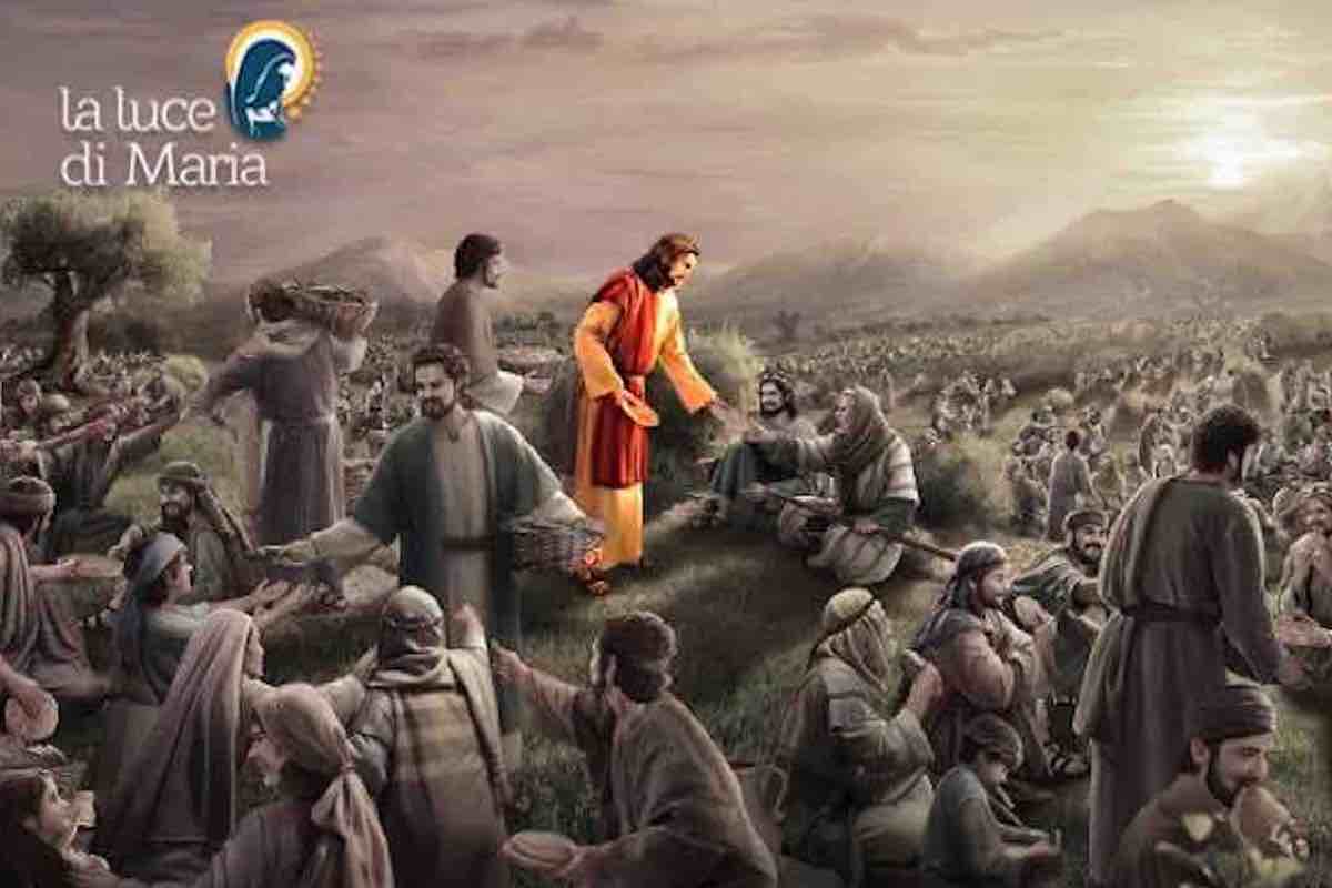 Vangelo di oggi: Gesù distribuisce i pani e i pesci