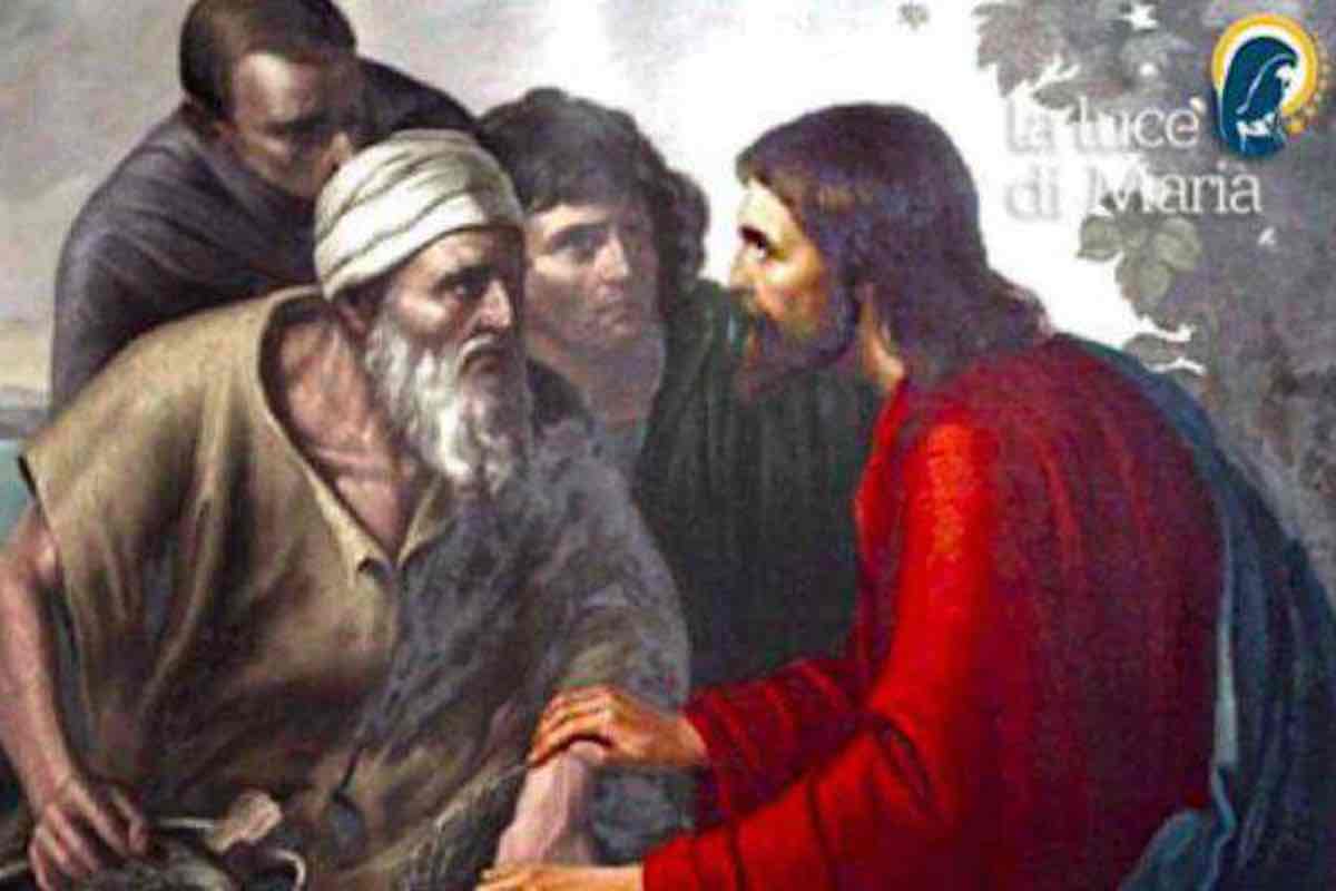 Vangelo di oggi: Gesù parla con Pietro