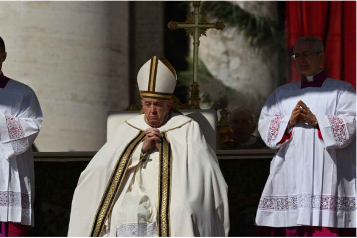 Papa Francesco Messa di Pasqua