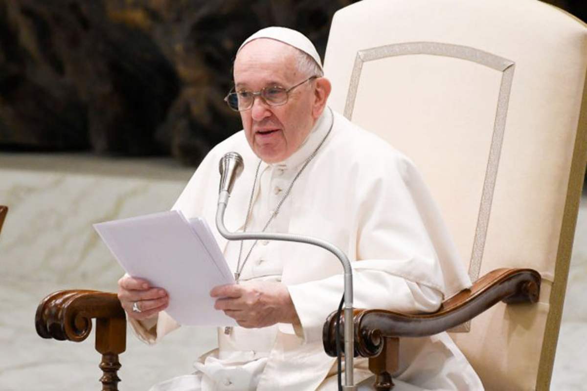 Papa Francesco in aula Paolo VI