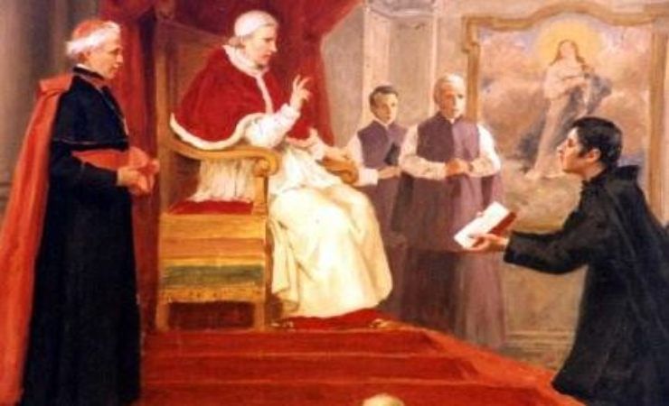 San Carlo che chiede il riconoscimento della sua congregazione