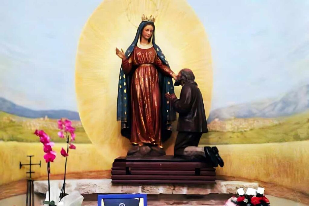 statua madonna casalbordino