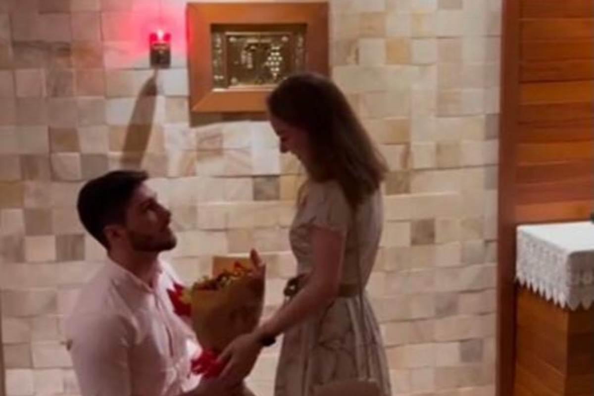 Proposta di matrimonio davanti al Santissimo