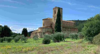 Abbazia di Sant’Antimo: luogo sacro di antiche origini che ha visto il passaggio di un re