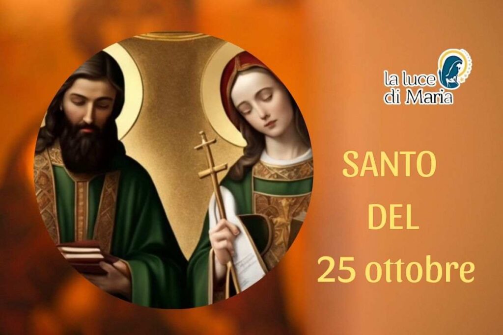 Santo di oggi 25 ottobre: Santi Crisante e Daria