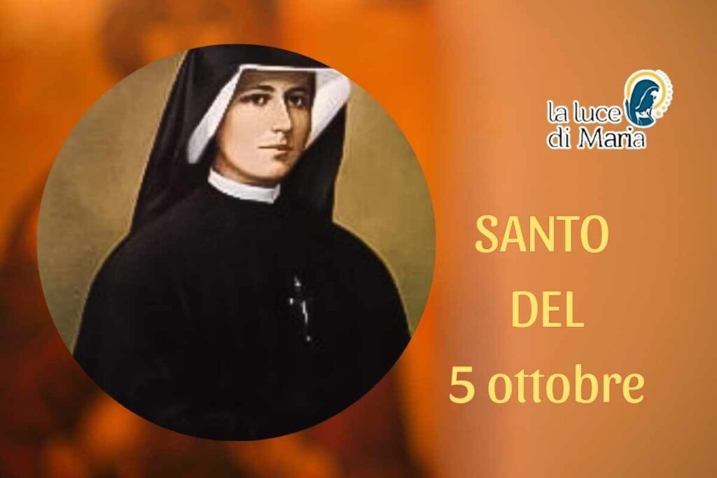 5 Ottobre Santa Faustina Kowalska Santo di oggi 5 ottobre: Santa Faustina Kowalska