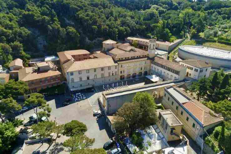 santuario di montenero visto dall'alto