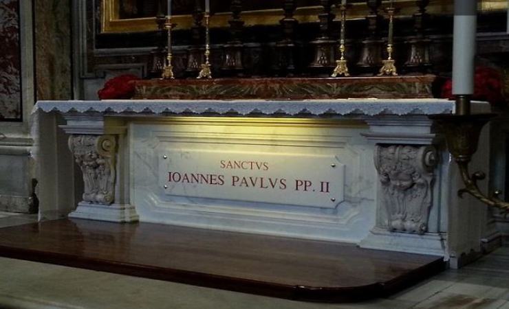 tomba giovanni paolo II