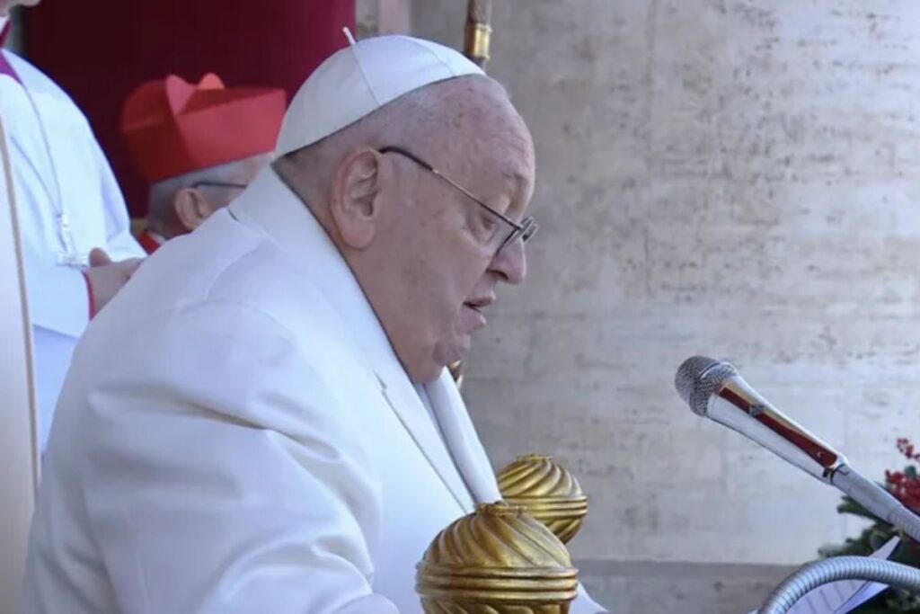 Papa Francesco. Messaggio Urbi et Orbi 2024