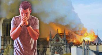 Miracolo sorprendente a Parigi: entra a Notre Dame in fiamme, esce convertito