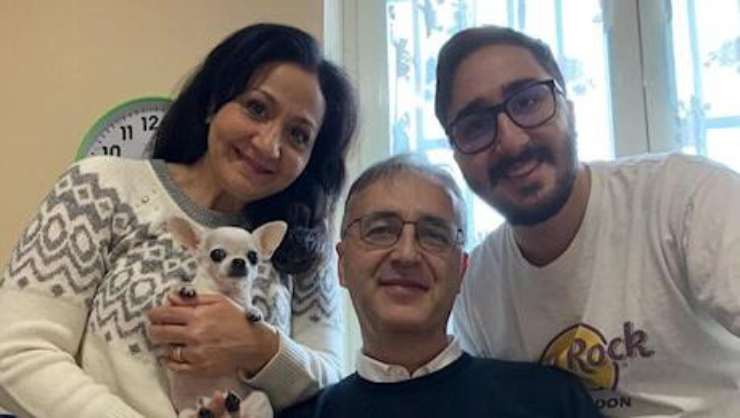 alberto maria e i suoi genitori