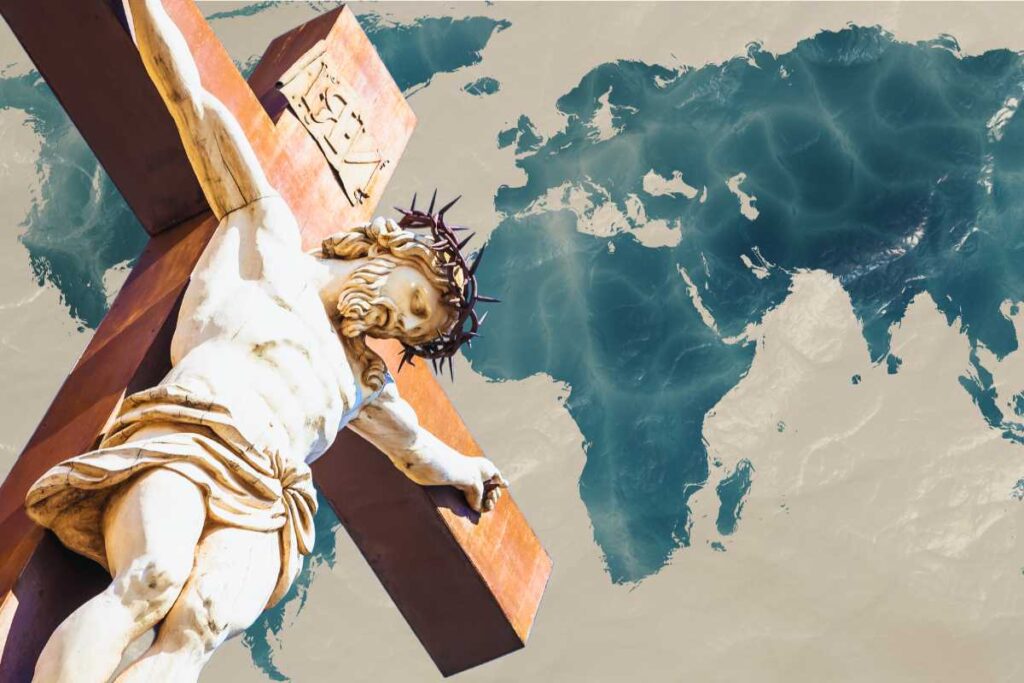 cartina geografica crocifisso