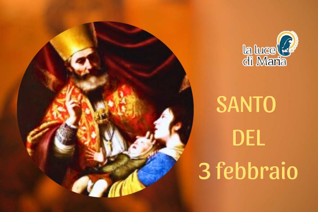 Preghiera Al Santo Protettore Dell'intestino Santo dei 3 febbraio: San Biagio, protettore della gola