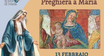 13 febbraio: la Regina degli Apostoli riappare all’improvviso, con grande stupore di tutti
