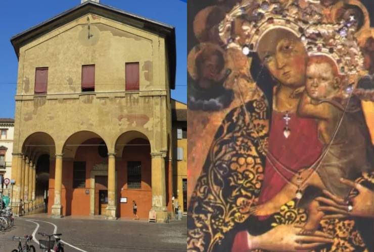 Chiesa di Santa Maria della Pioggia immagine miracolosa