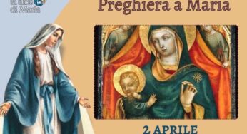 2 aprile: la Madonna del Castagno appare avvolta da una luce sfolgorante