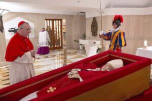 corpo papa francesco