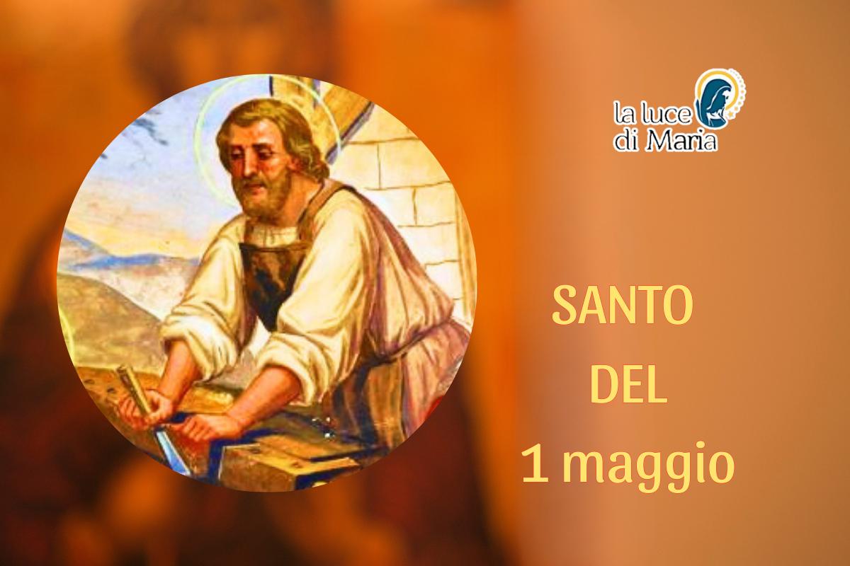 Oggi 1° maggio è la festa di San Giuseppe lavoratore: modello di onestà e servizio Oggi 1° maggio è la festa di San Giuseppe lavoratore: modello di onestà e servizio