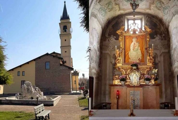Santuario e immagine della Madonna del Pilastro