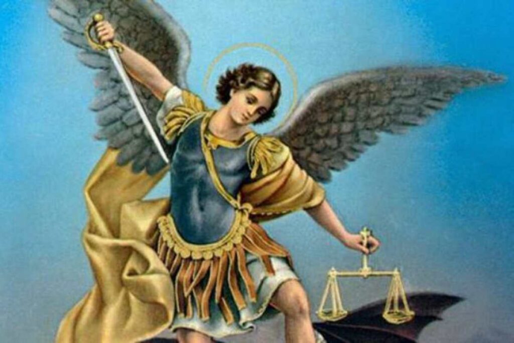 la potente preghiera a san michele arcangelo contro le forze del male