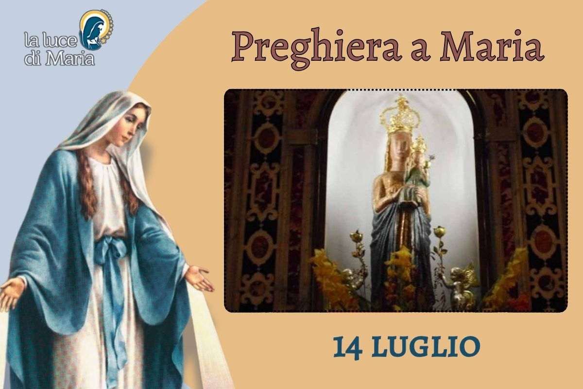 14 luglio: la Madonna di Montebruno concede una grazia straordinaria 14 luglio: la Madonna di Montebruno concede una grazia straordinaria