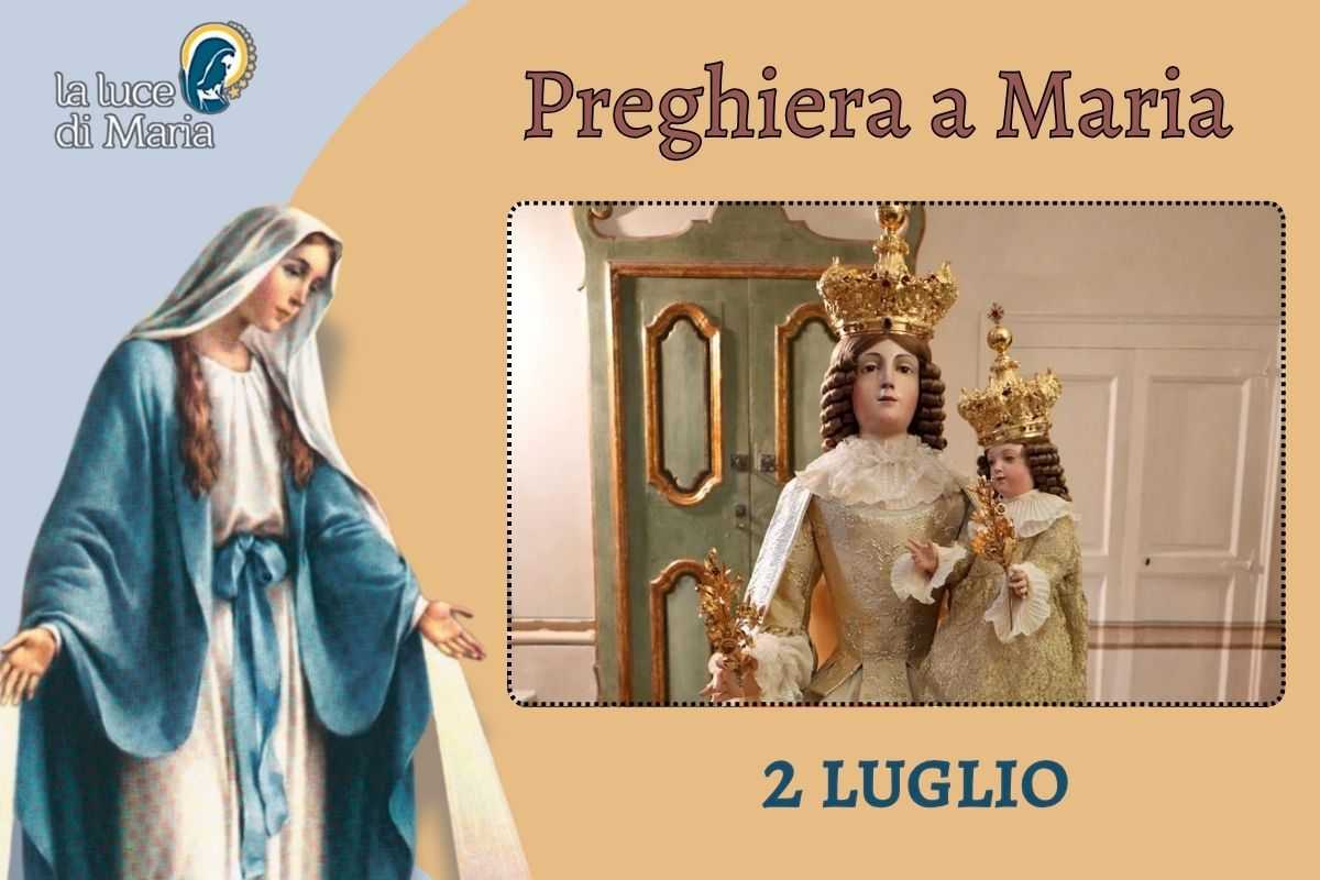 2 luglio: la Madonna della Bruna appare sotto sembianze di una misteriosa ragazza