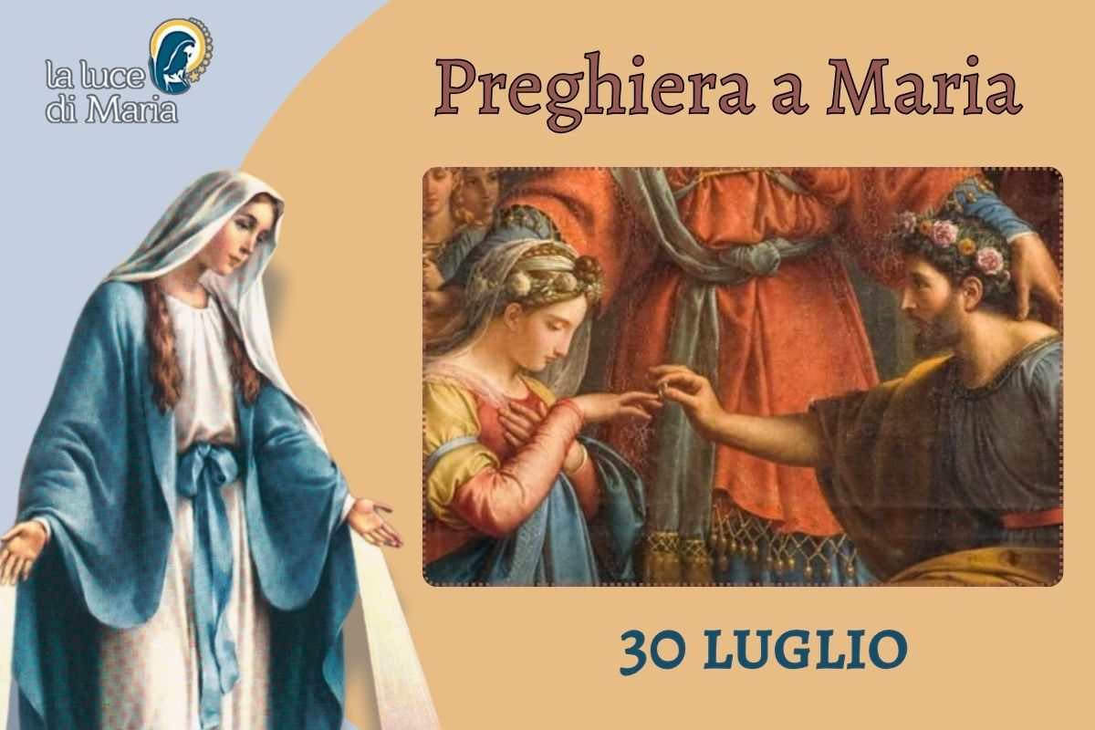 30 luglio: la reliquia della Madonna dell’Anello, donato da San Giuseppe 30 luglio: la reliquia della Madonna dell’Anello, donato da San Giuseppe