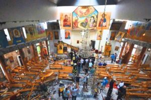 attentato chiesa damasco
