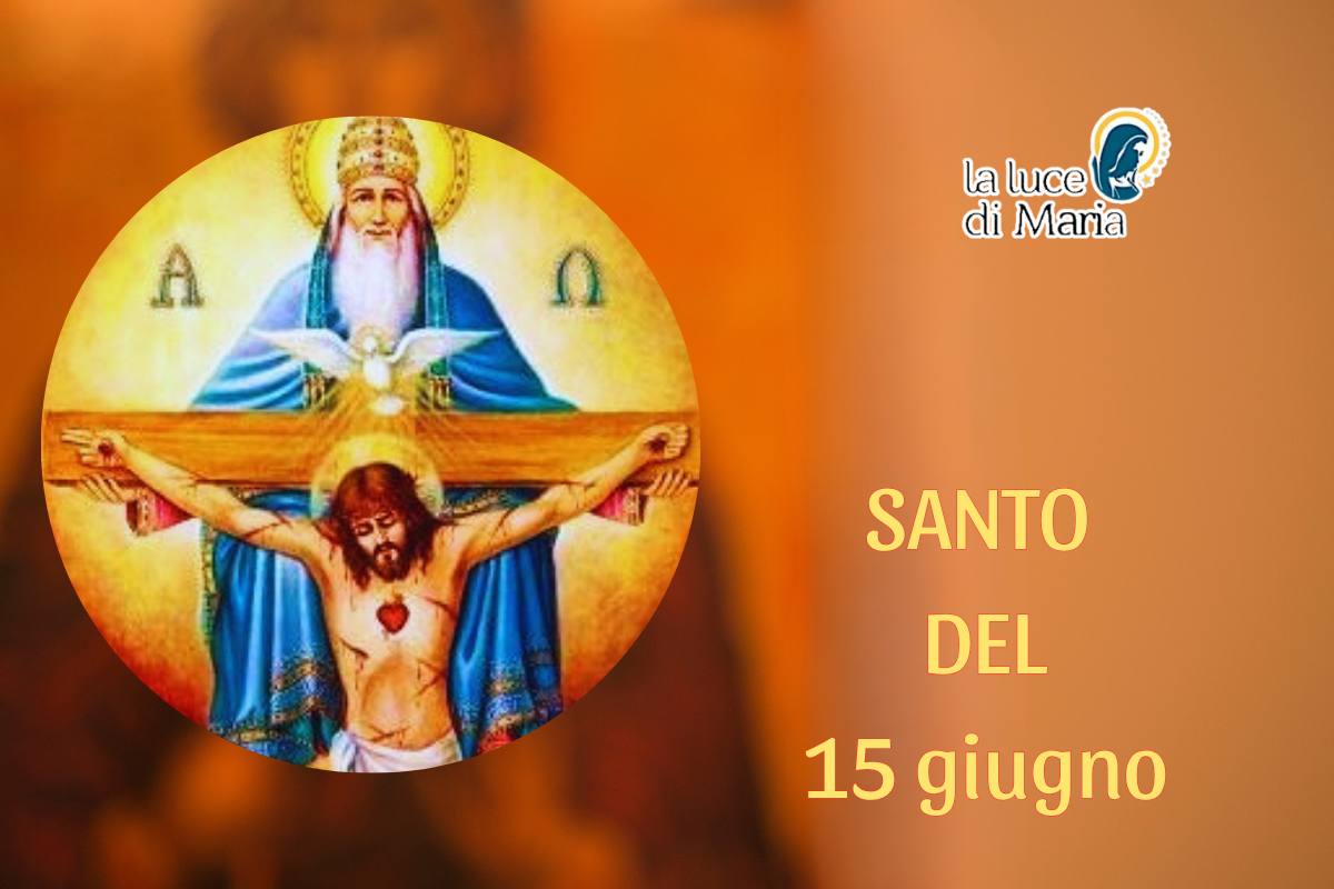 Oggi 15 giugno è la Solennità della Santissima Trinità: un solo Dio in tre persone uguali e distinte Oggi 15 giugno è la Solennità della Santissima Trinità: un solo Dio in tre persone uguali e distinte