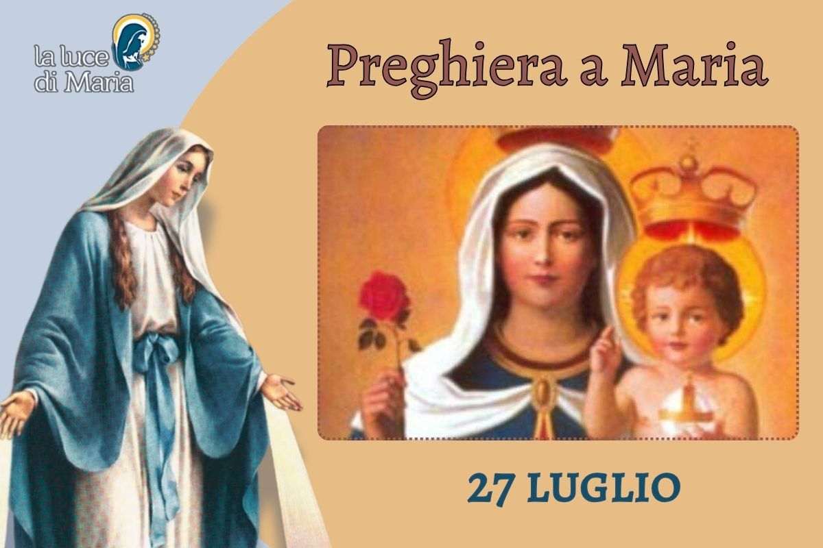 27 luglio: la Madonna della Rosa salva una giovane dalla violenza 27 luglio: la Madonna della Rosa salva una giovane dalla violenza